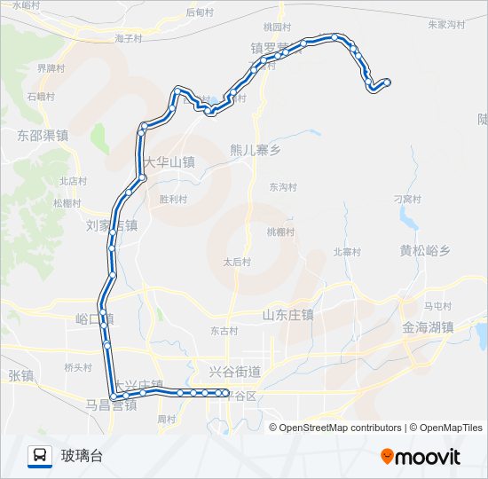 公交平34路的线路图