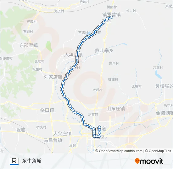 平41 Bus Line Map