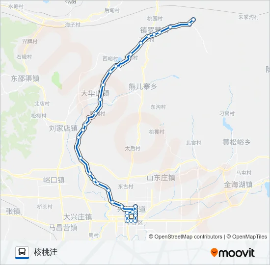平42 Bus Line Map