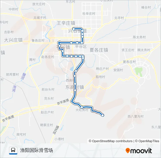 平48 Bus Line Map