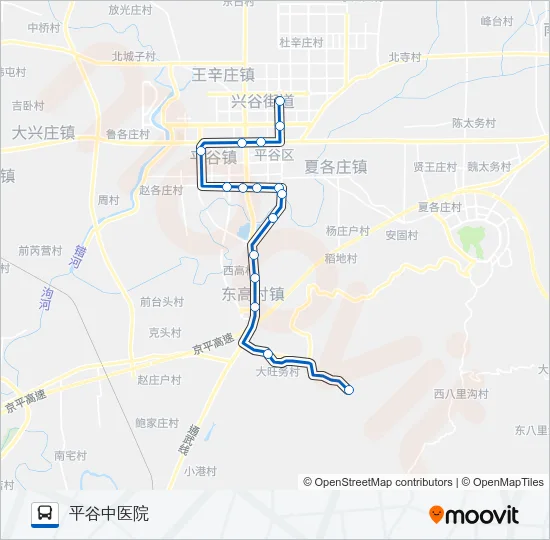 平48 Bus Line Map