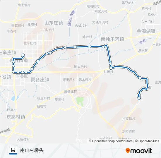 平49 Bus Line Map