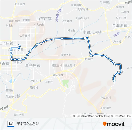 平49 Bus Line Map