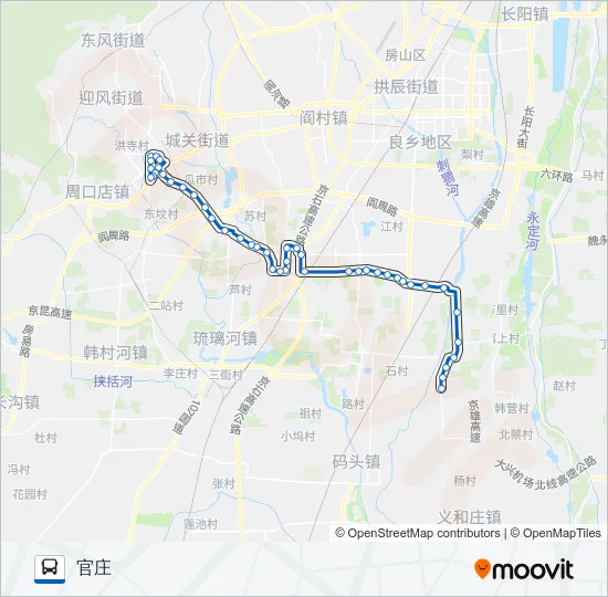 房11 Bus Line Map