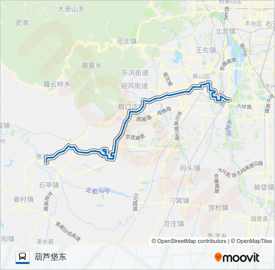 房12 Bus Line Map