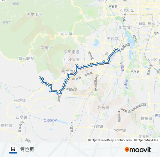 房15 Bus Line Map