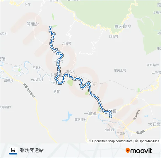 房17 Bus Line Map