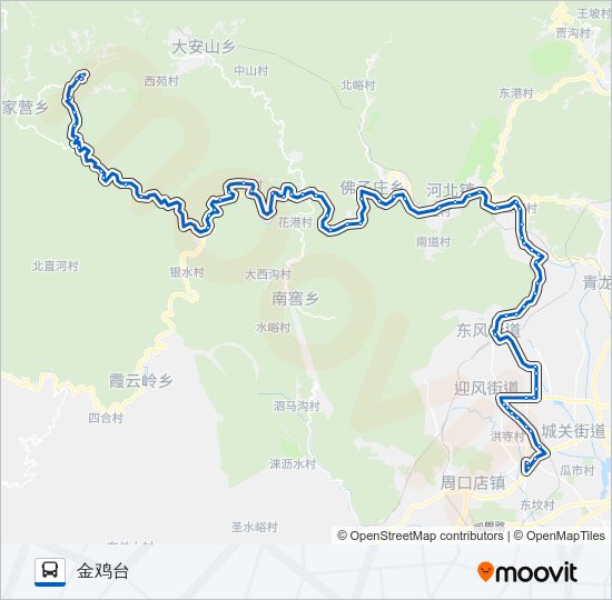 公交房24路的线路图