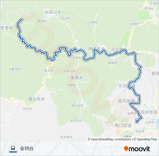 房24 Bus Line Map