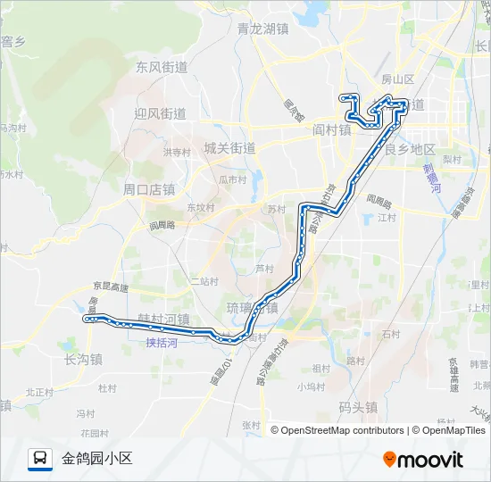 房27 Bus Line Map