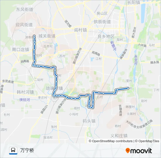 房30 Bus Line Map