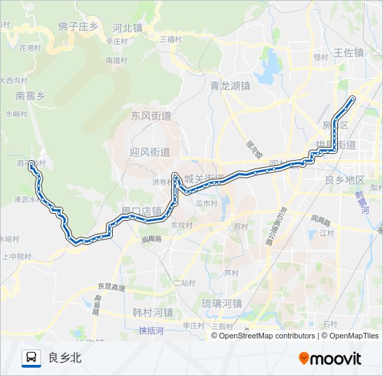 房32 bus Line Map