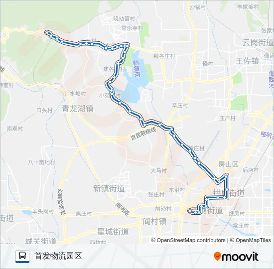 房36 Bus Line Map