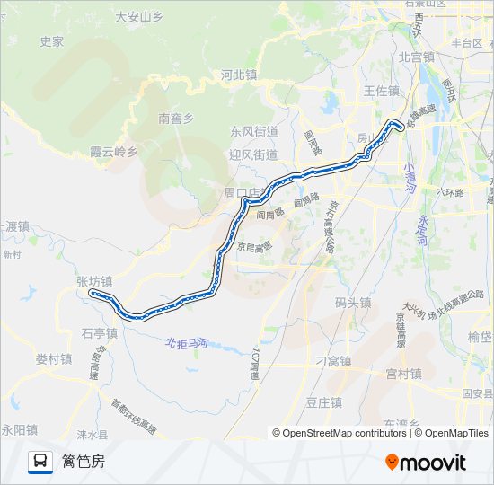 公交房41路的线路图
