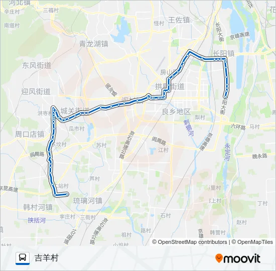 房42 Bus Line Map