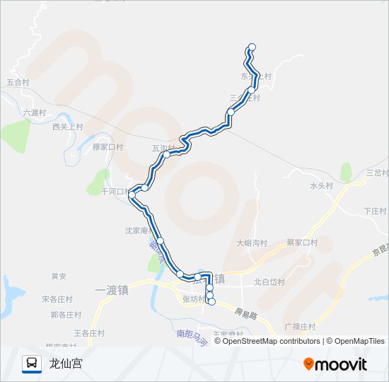 房45 Bus Line Map