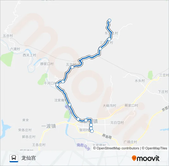 房45 Bus Line Map