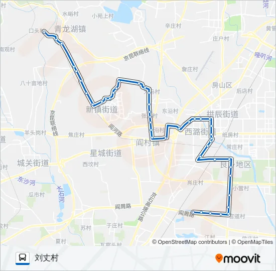 房48 Bus Line Map