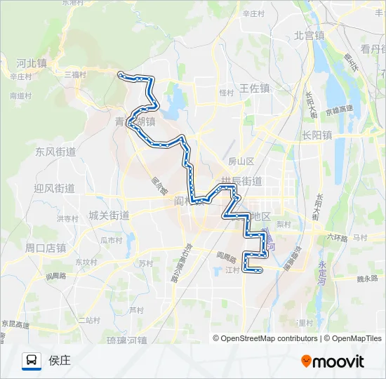 房49 Bus Line Map