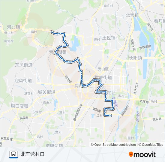 房49 Bus Line Map