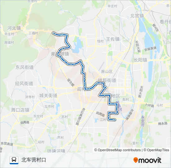 公交房49路的线路图