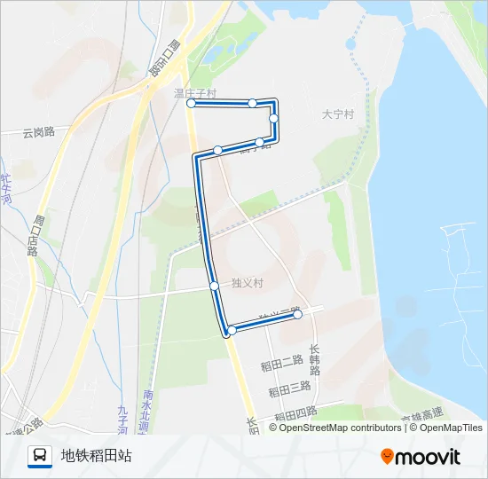房53 Bus Line Map