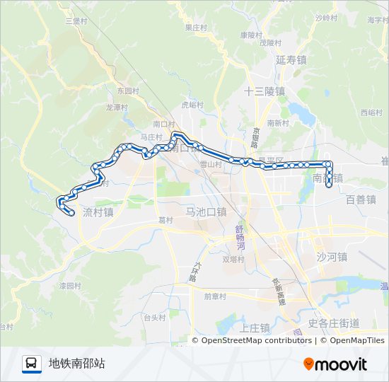 昌11 bus Line Map