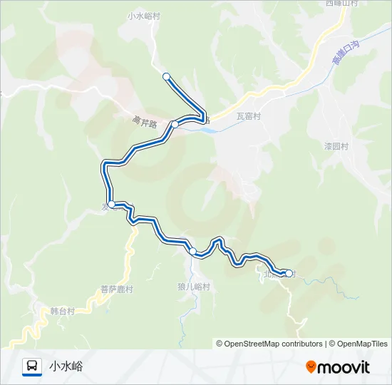 昌17 Bus Line Map
