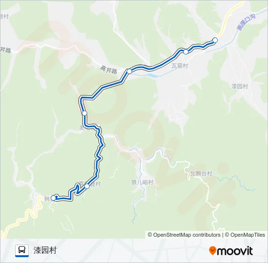 昌18 Bus Line Map