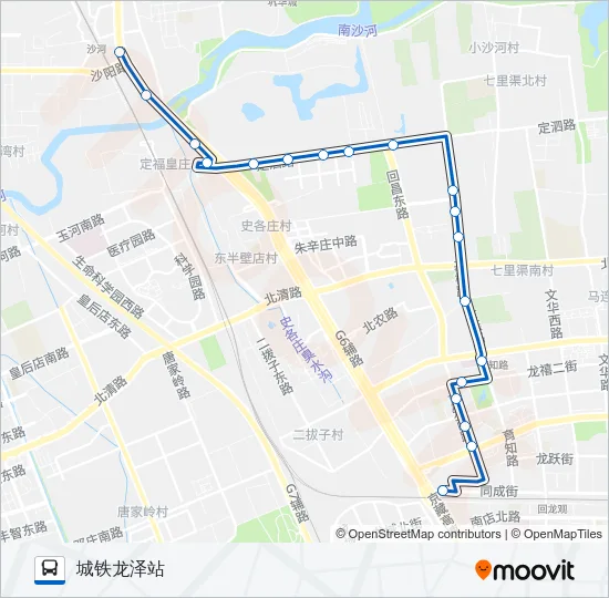 昌19 Bus Line Map