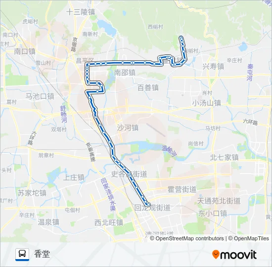 昌21 Bus Line Map