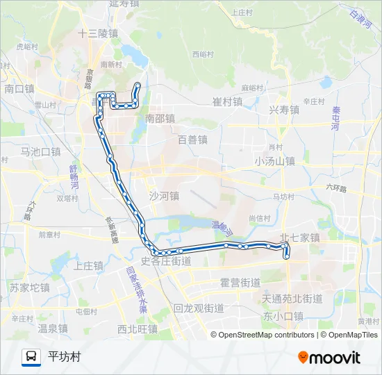 昌22 Bus Line Map