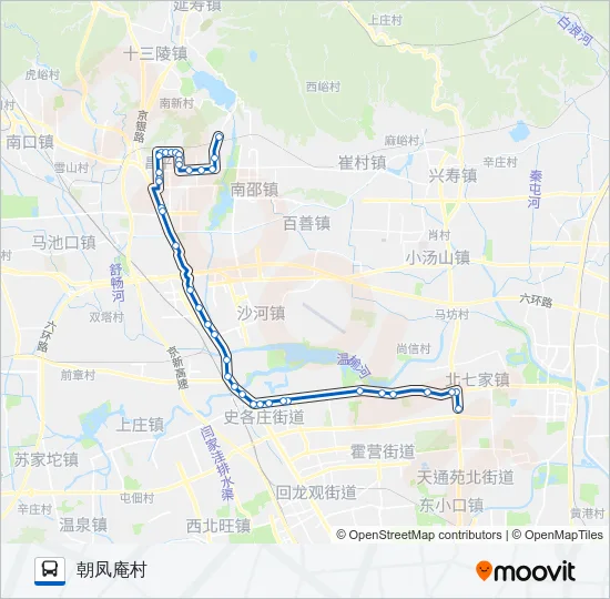 昌22 Bus Line Map