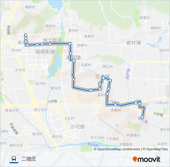 昌28 Bus Line Map