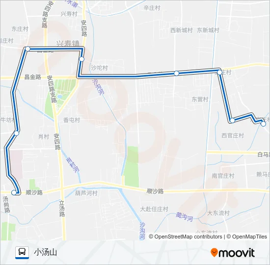 昌29 Bus Line Map