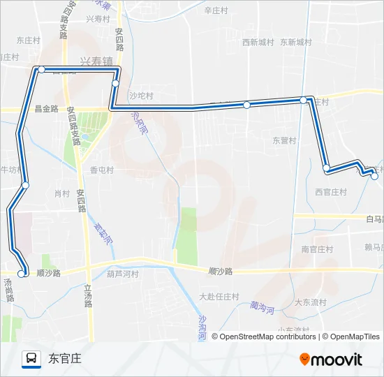 昌29 Bus Line Map