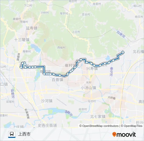 昌30 Bus Line Map