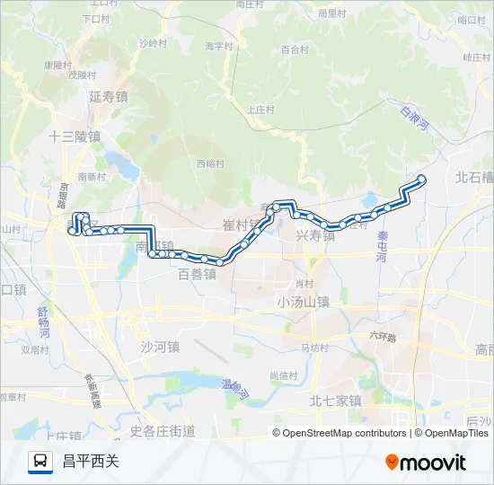昌30 Bus Line Map