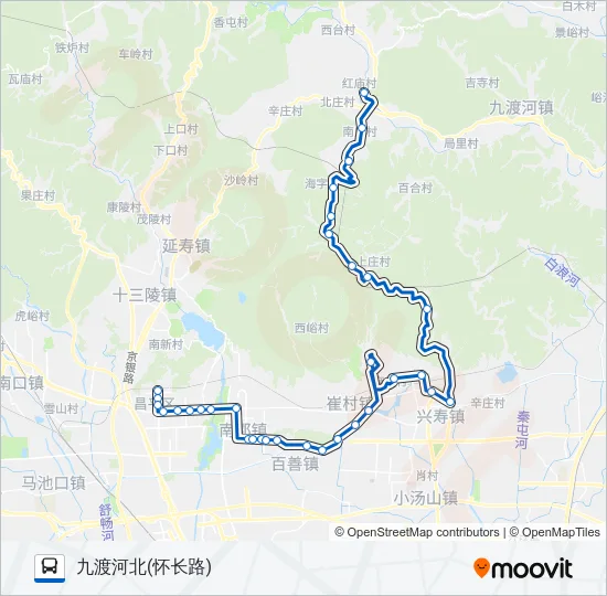 昌31 Bus Line Map