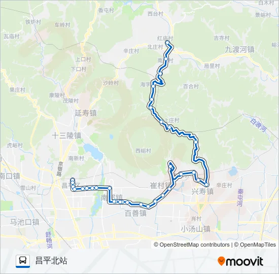 昌31 Bus Line Map