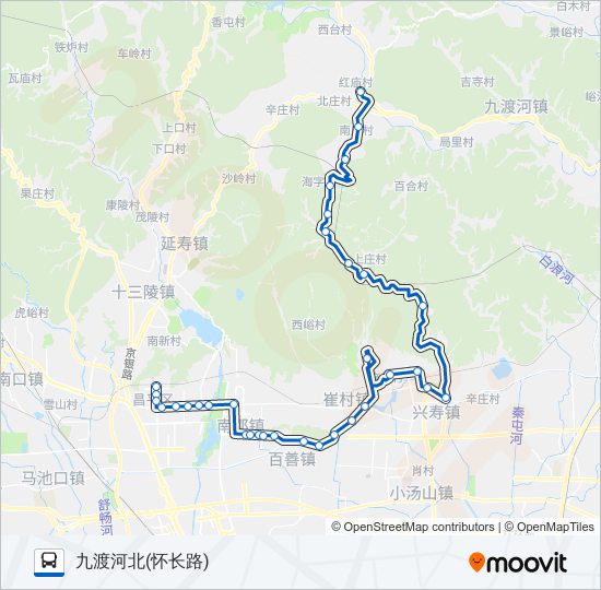 昌31 bus Line Map