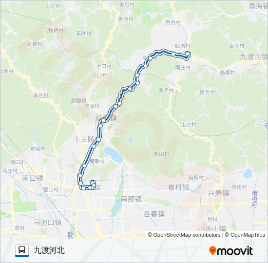 昌32 Bus Line Map