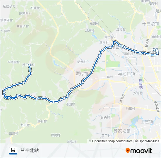 昌33 Bus Line Map