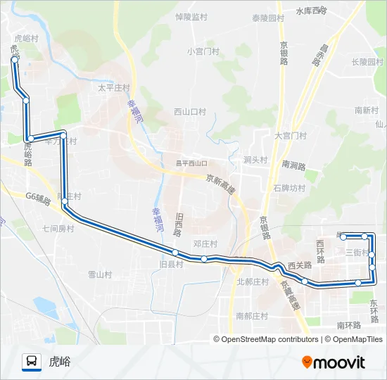 昌36 Bus Line Map