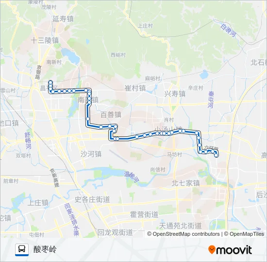 昌51 Bus Line Map