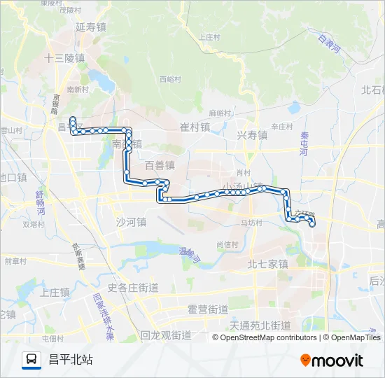 昌51 Bus Line Map