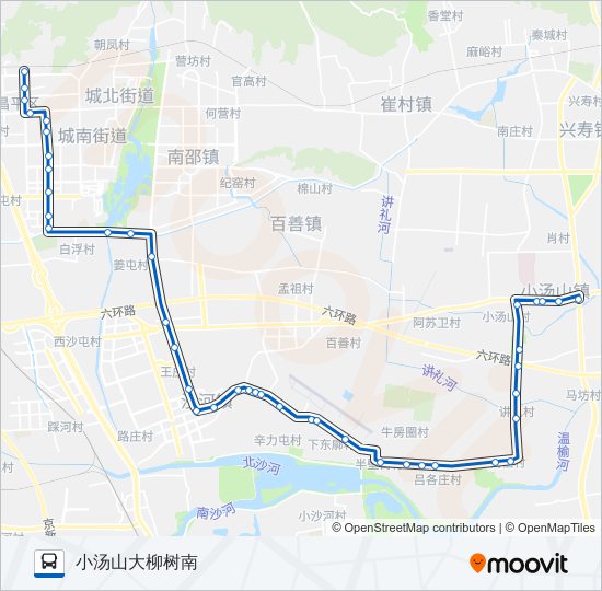 昌52 bus Line Map