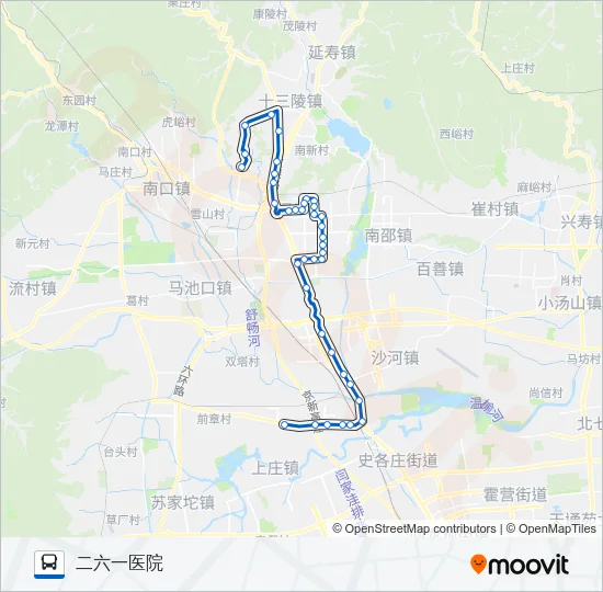 昌53 Bus Line Map