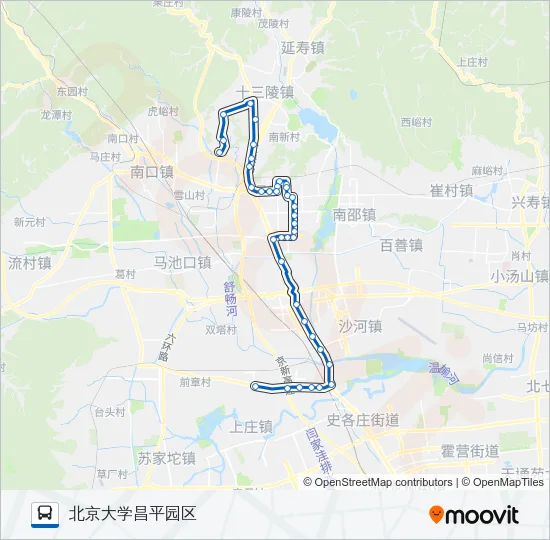 昌53 Bus Line Map