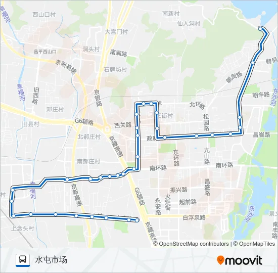 昌56 Bus Line Map